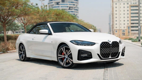 بي ام دبليو 430i كابريو (أبيض), 2021