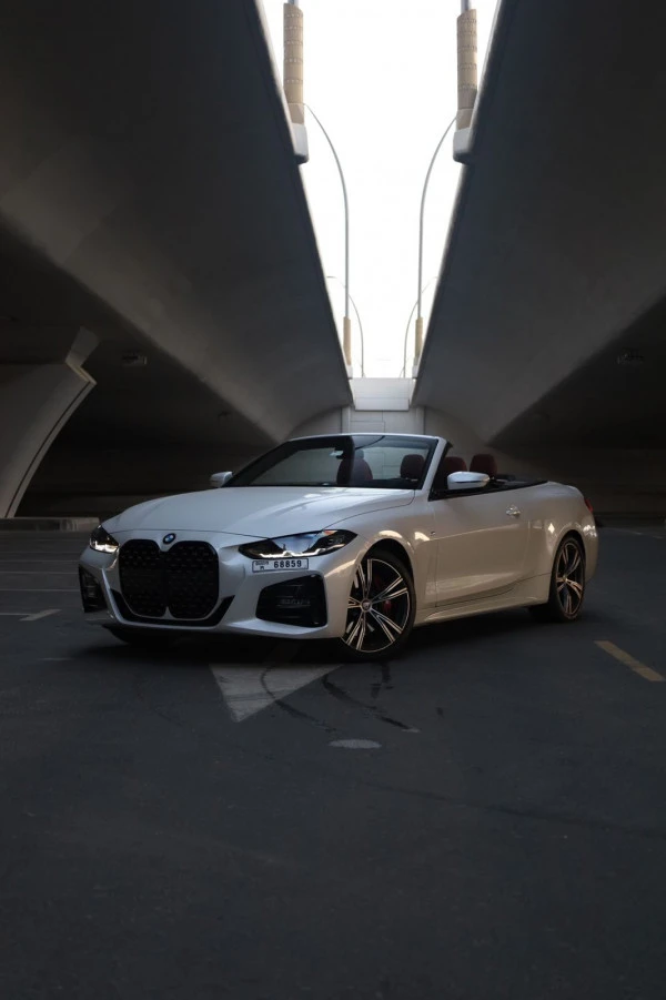 BMW 430i cabrio (Bianca), 2021