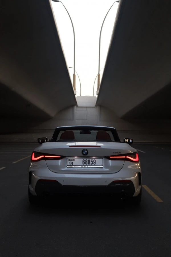 BMW 430i cabrio (Bianca), 2021