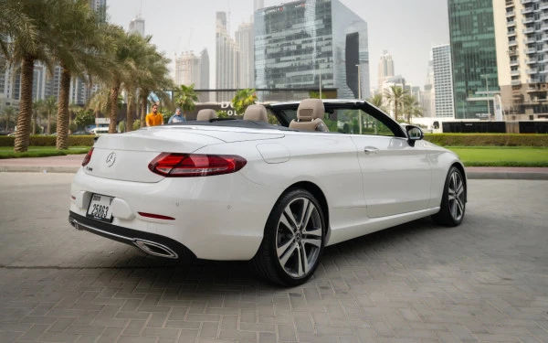 Mercedes C300 cabrio (White), 2021