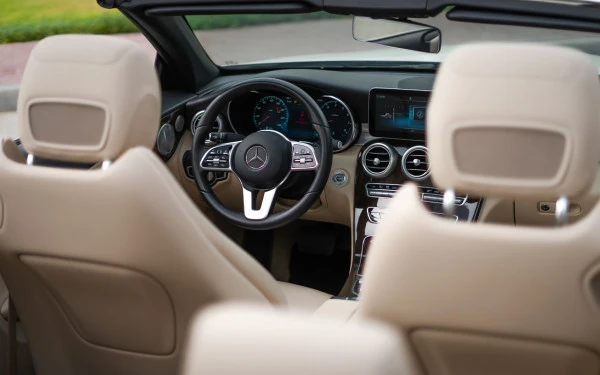Mercedes C300 cabrio (White), 2021