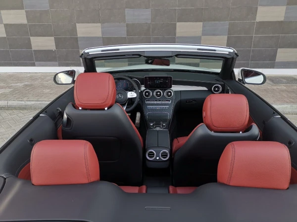 Mercedes C200 Convertible (Белый), 2020