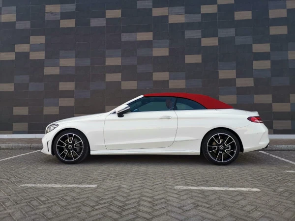 Mercedes C200 Convertible (Белый), 2020