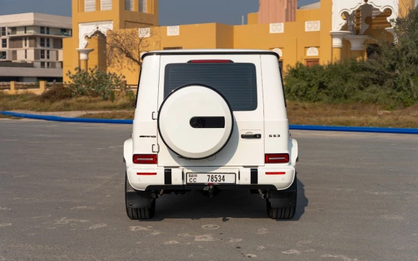 Mercedes G63 AMG (White), 2022