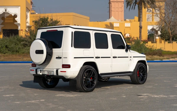 Mercedes G63 AMG (White), 2022