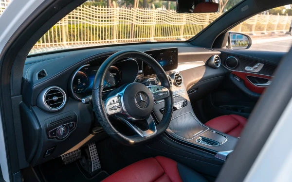 Mercedes GLC 200 Coupe (White), 2023