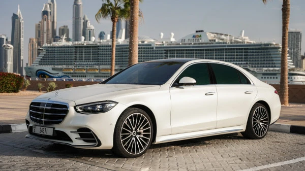 Mercedes S580 (White), 2022