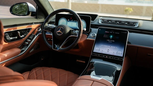 Mercedes S580 (White), 2022
