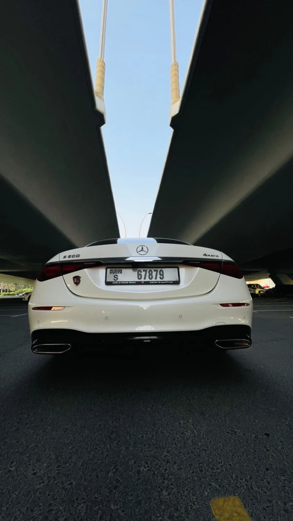 مرسيدس S500 New Shape (أبيض), 2021