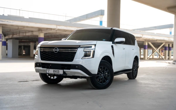 Nissan Patrol Platinum V6 (Blanc), 2026