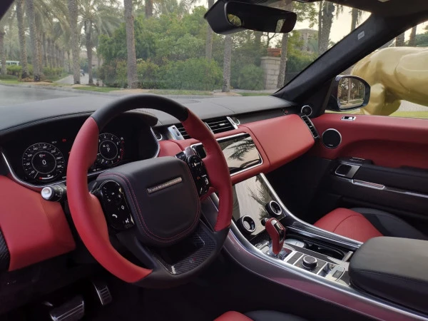 Range Rover Sport SVR (Blu), 2020