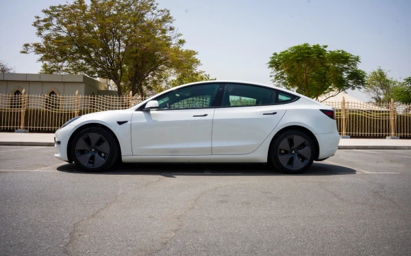 Tesla Model 3 (White), 2023
