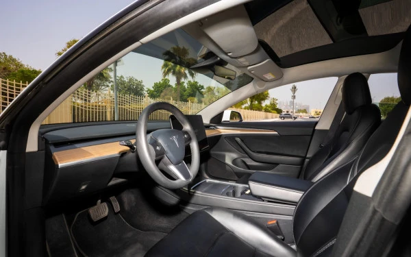 Tesla Model 3 (White), 2023