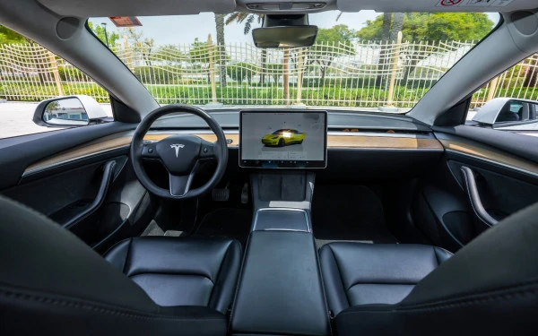 Tesla Model 3 (White), 2023