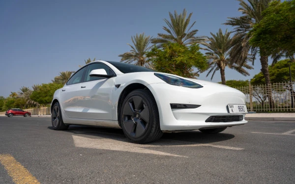 Tesla Model 3 (White), 2023