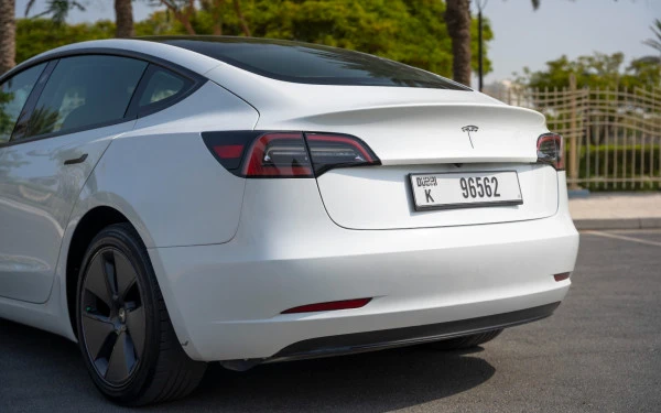 Tesla Model 3 (White), 2023