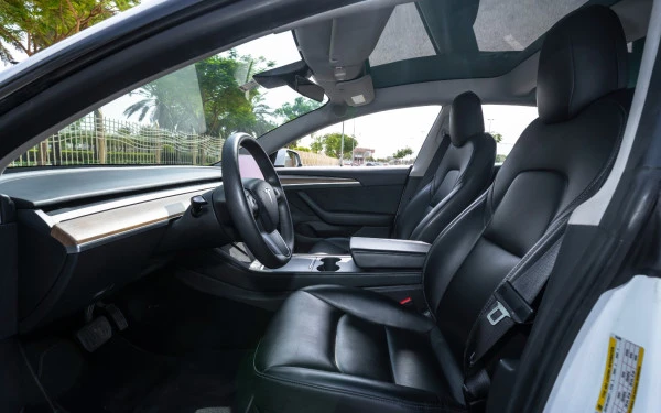 Tesla Model 3 (White), 2023