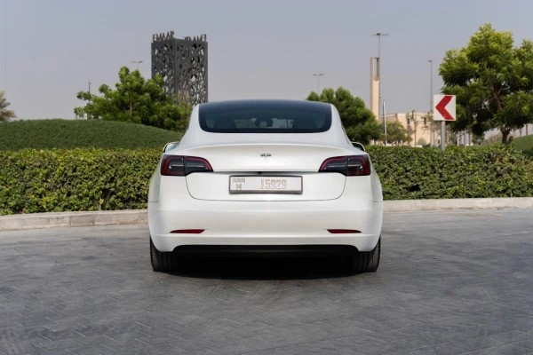 Tesla Model 3 (White), 2023