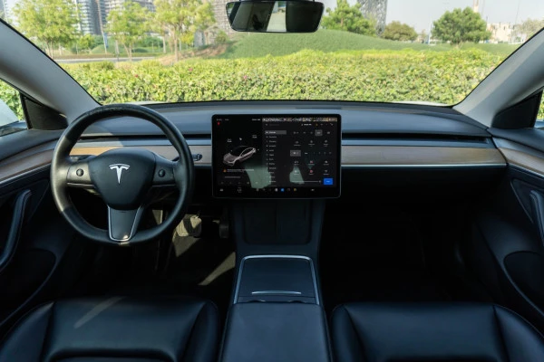 Tesla Model 3 (White), 2023