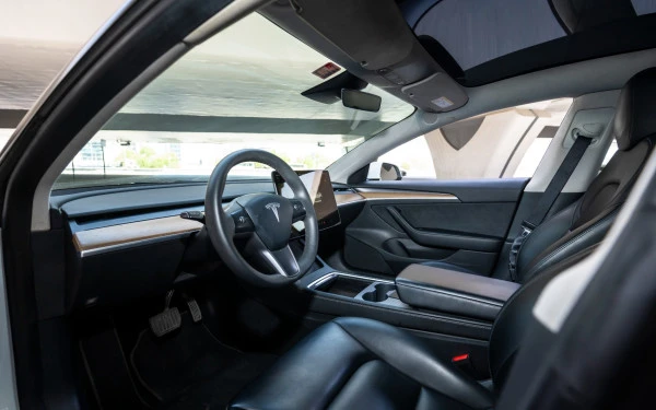 Tesla Model 3 (White), 2023