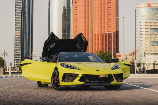Chevrolet Corvette C8 Spyder (Yellow), 2022