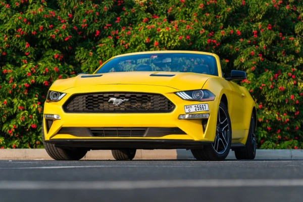 Ford Mustang cabrio (Желтый), 2018