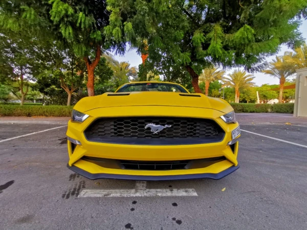 Ford Mustang cabrio (Желтый), 2018