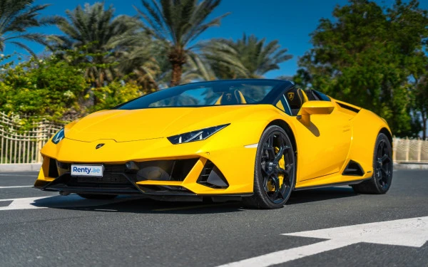 Lamborghini Evo Spyder (Giallo), 2021