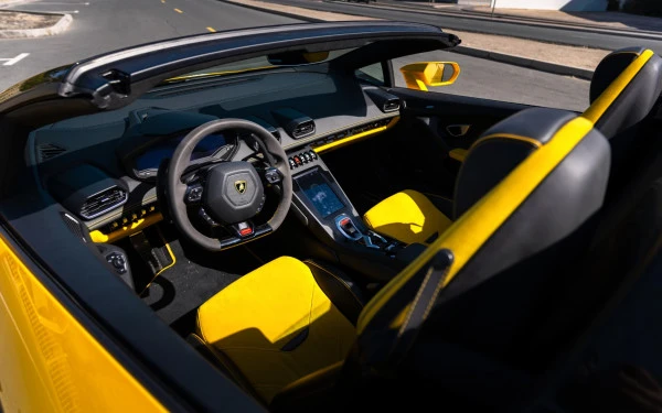 Lamborghini Evo Spyder (Giallo), 2021