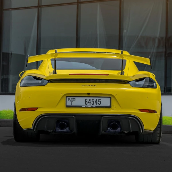 Porsche GT4 (Giallo), 2023